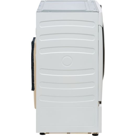 Hoover H-DRY 300 BATD H7A1TBE-80 Integrated Wifi Connected 7Kg Heat Pump Tumble Dryer - White / Black - Side shot